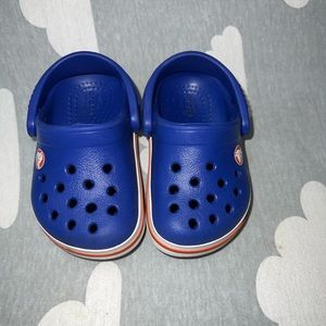 Infant boy crocs
